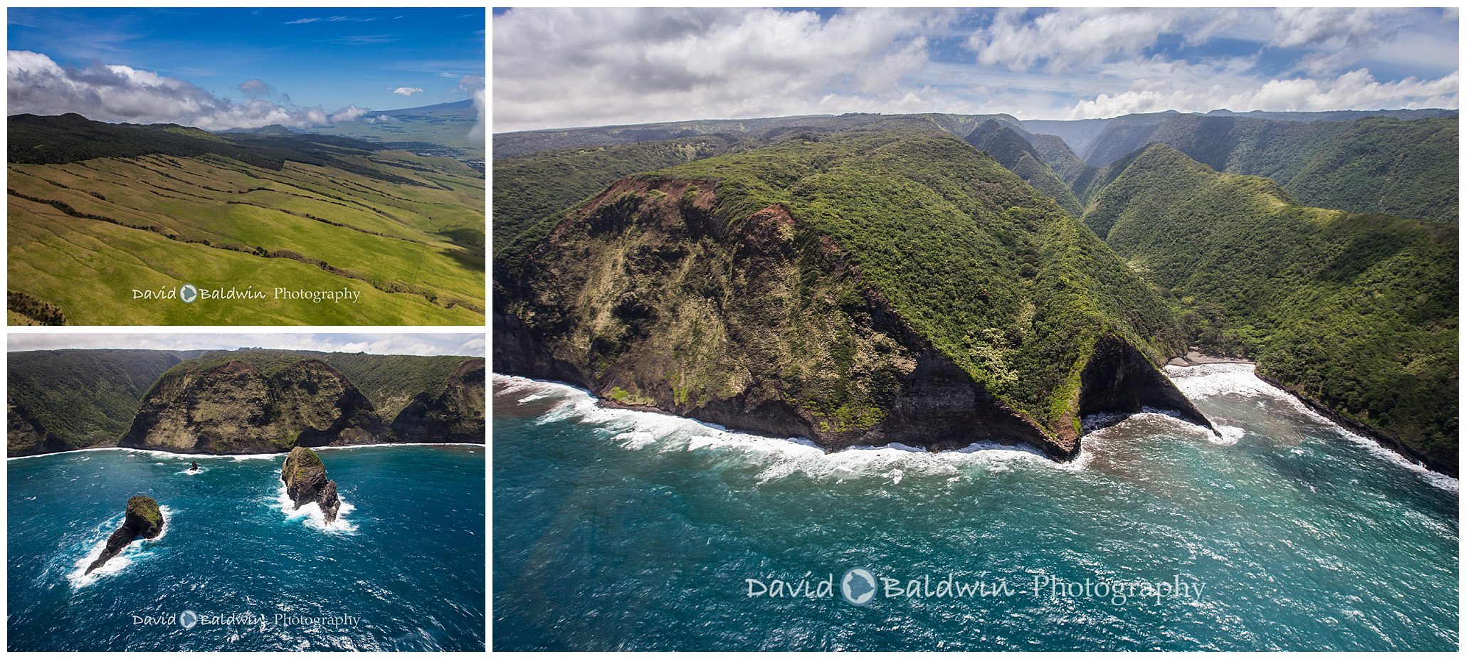 blue Hawaiian helicopter north Kohala tour