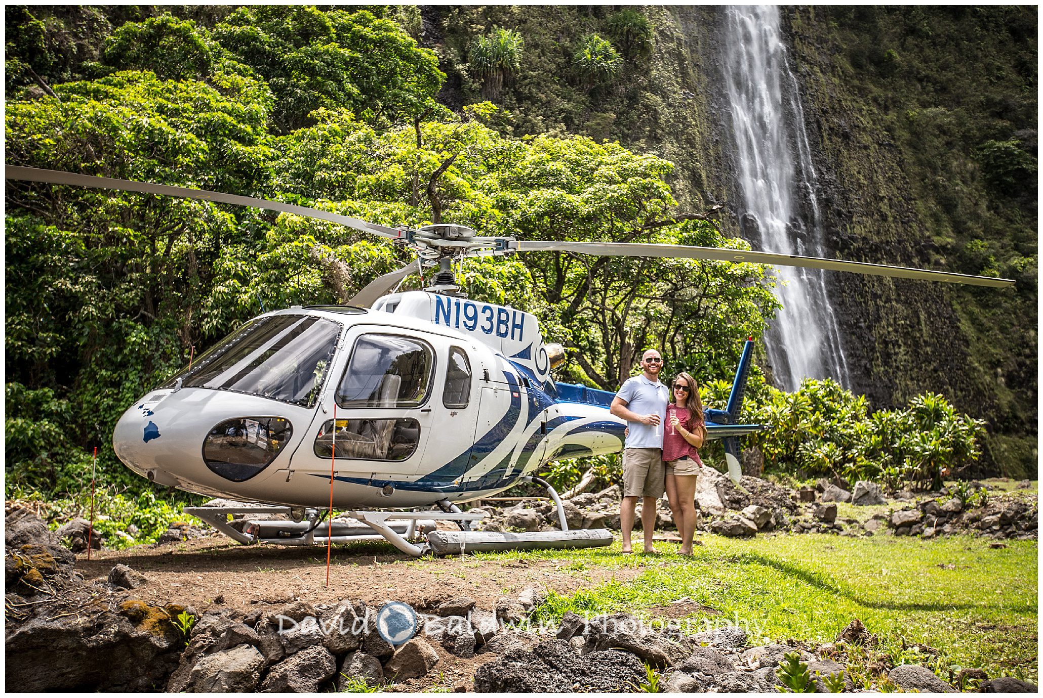 blue Hawaiian helicopters waterfall tour 