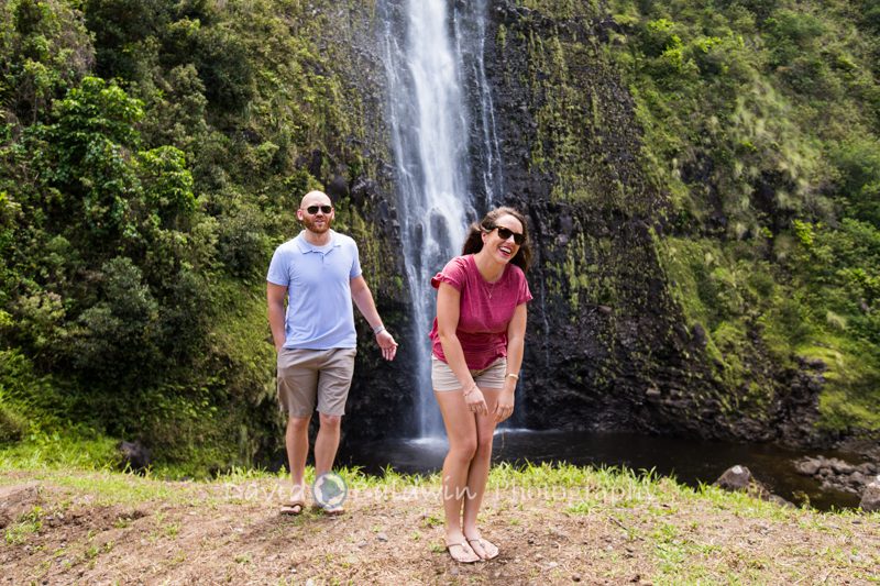 surprise engagement photographers big island Hawaii