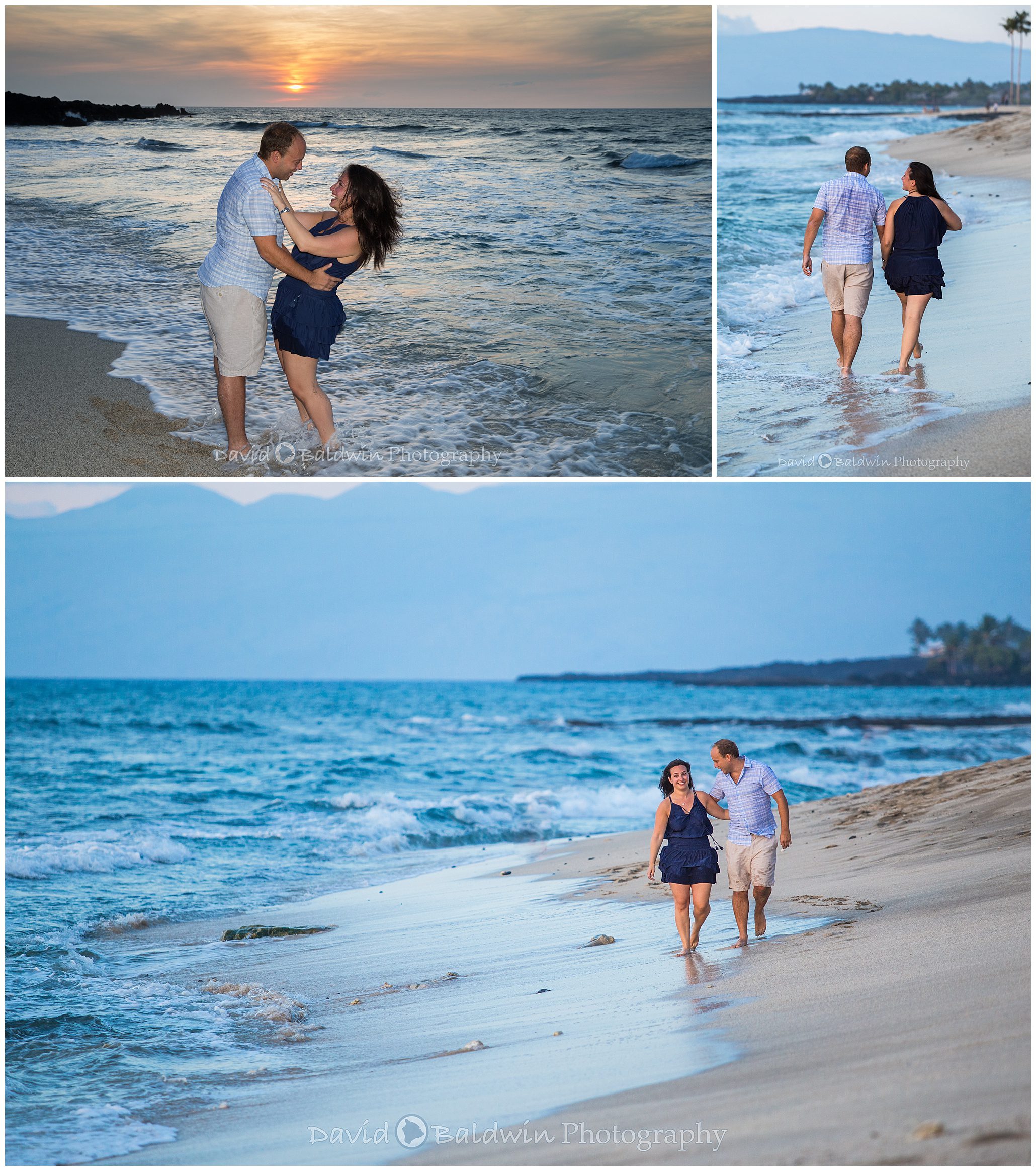surprise engagement proposal photographers Kona Hawaii