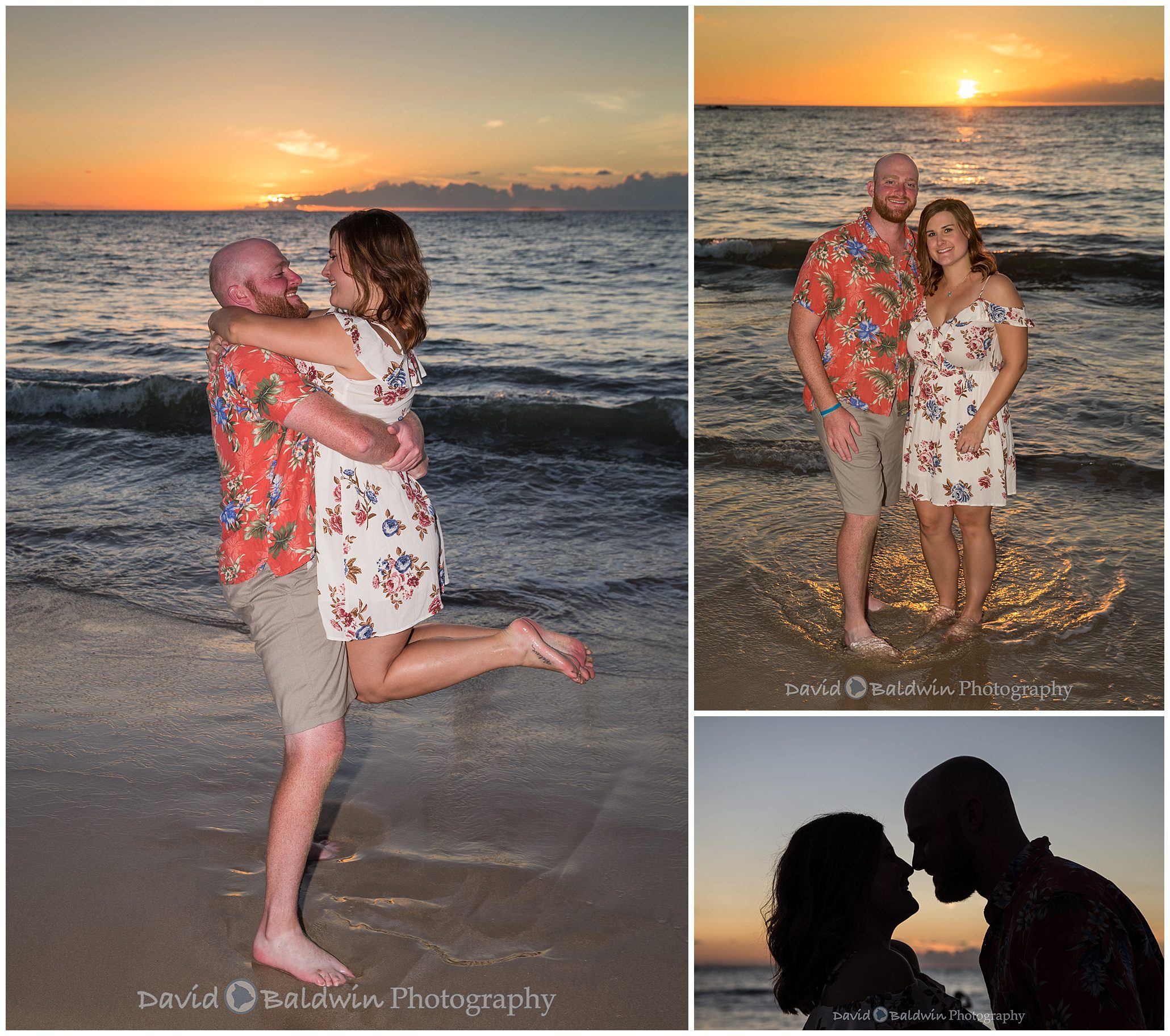 engagement photos mauna kea beach hotel,