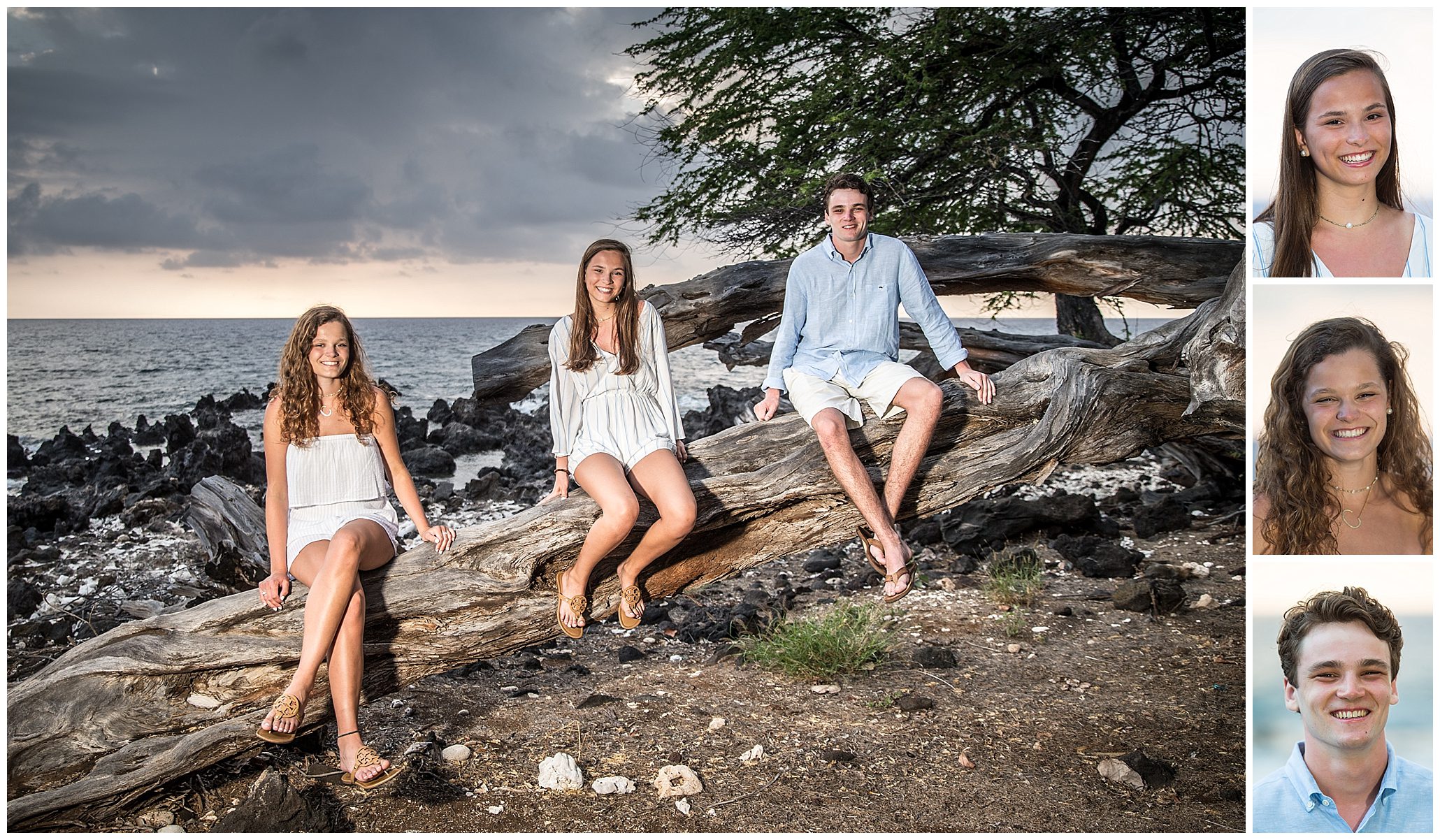 family portraits mauna kea beach hotel,