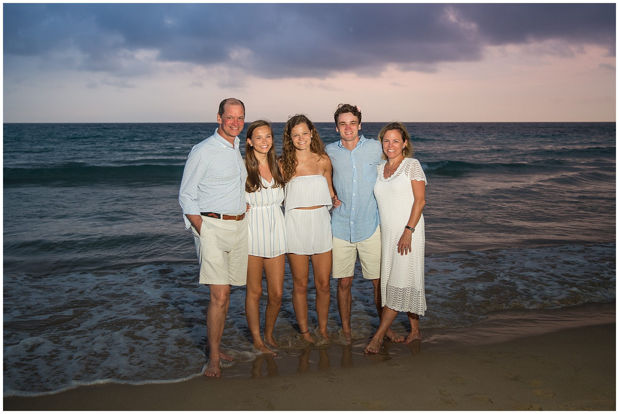 family portraits mauna kea beach hotel,
