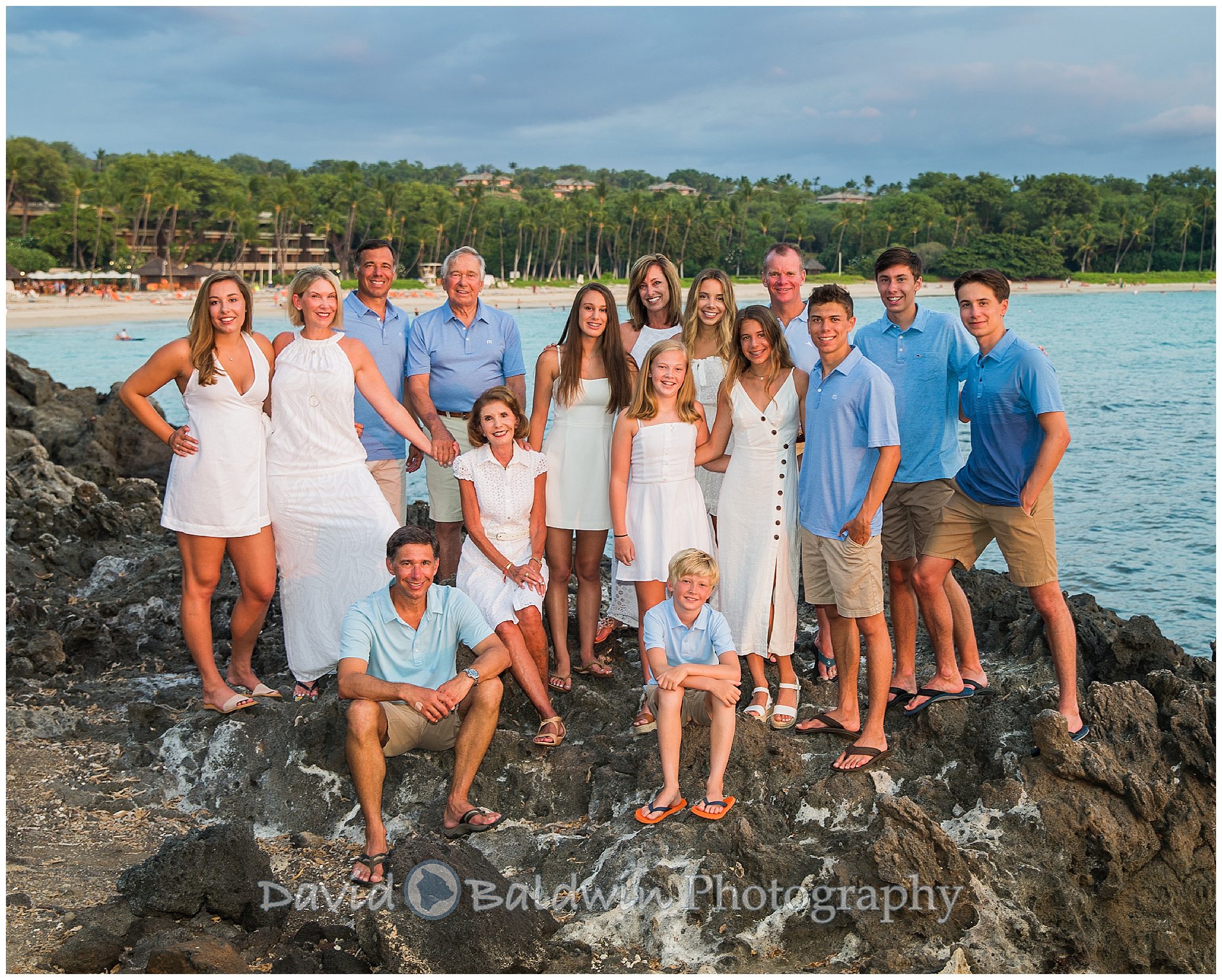 family portraits mauna kea beach hotel,