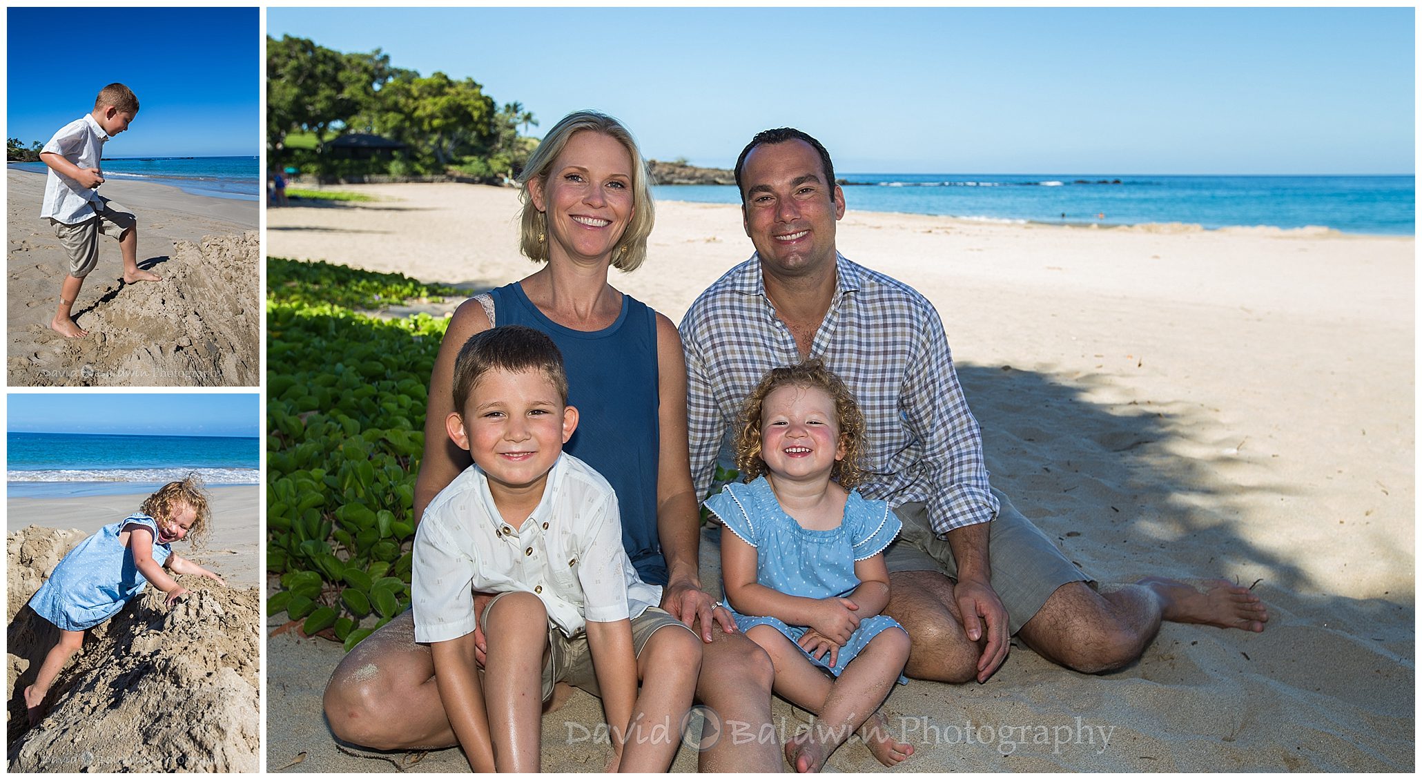 family portraits mauna kea beach hotel,
