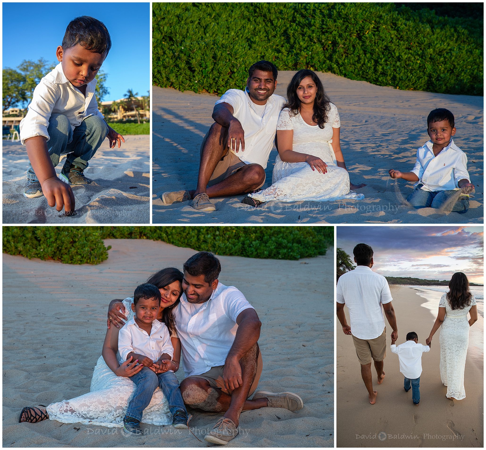 family portraits westin hapuna beach hotel,