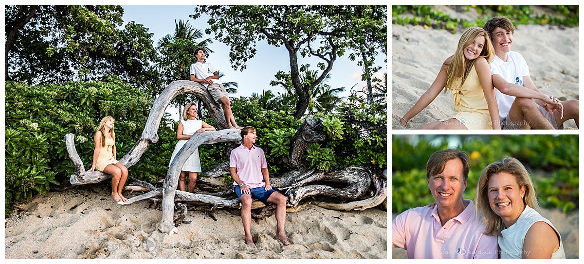 family beach portrait photographer kukio,