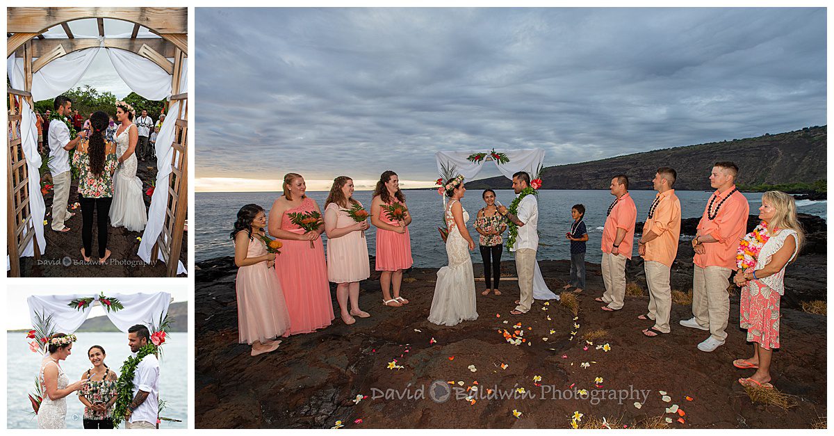 wedding photographer kona hawaii big island,