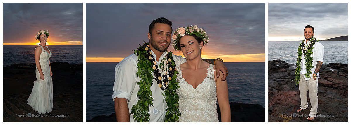 wedding photographer kona hawaii big island,