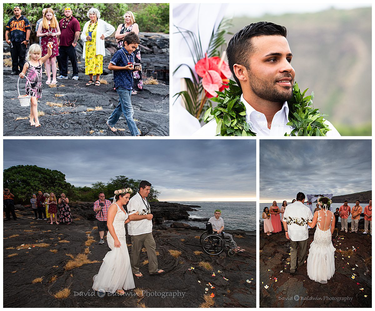 wedding photographer kona hawaii big island,