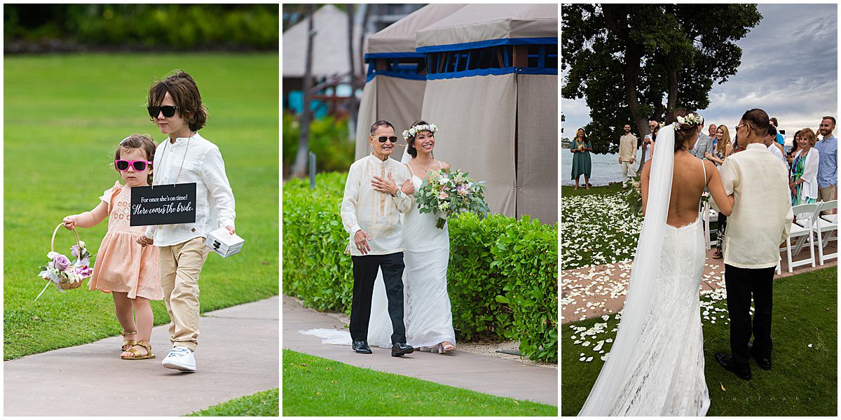 wedding photographers fairmont orchid,
