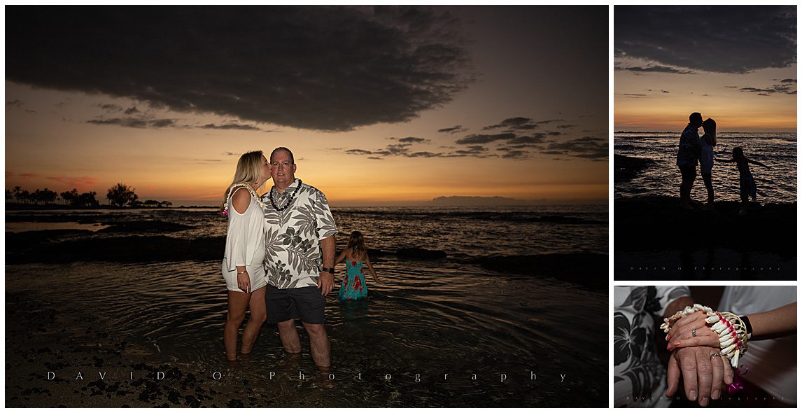 family beach portraits kukio hawaii,